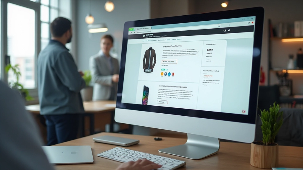 Fashion retailer e-commerce store interface